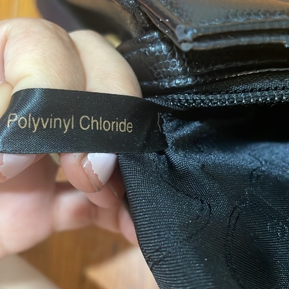 Monet Black Shoulder Crossbody leather bag - Picture 11 of 13